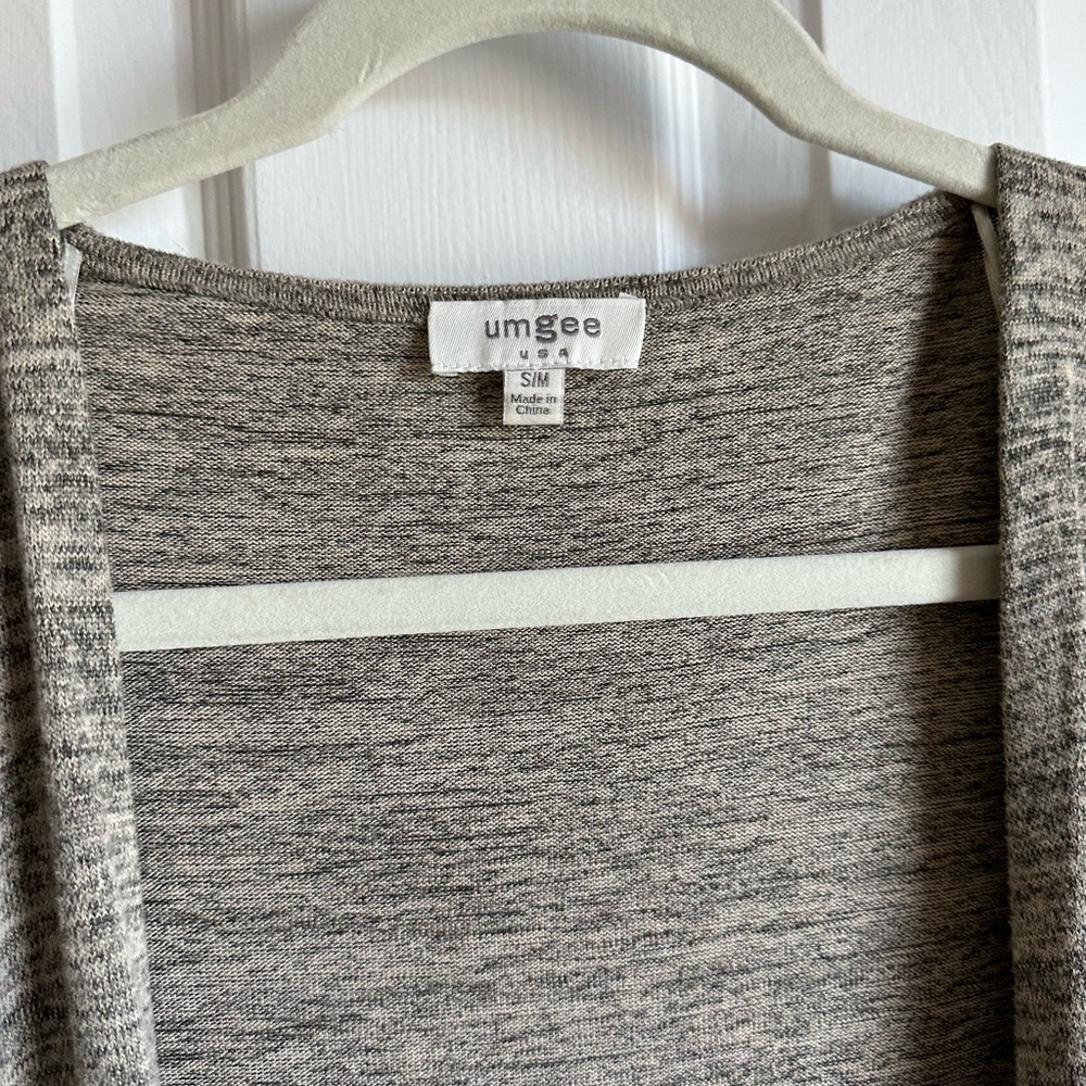 Umgee Color Block Open Cardigan - image 3
